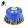 Twisted Steel Wire Brush Disc